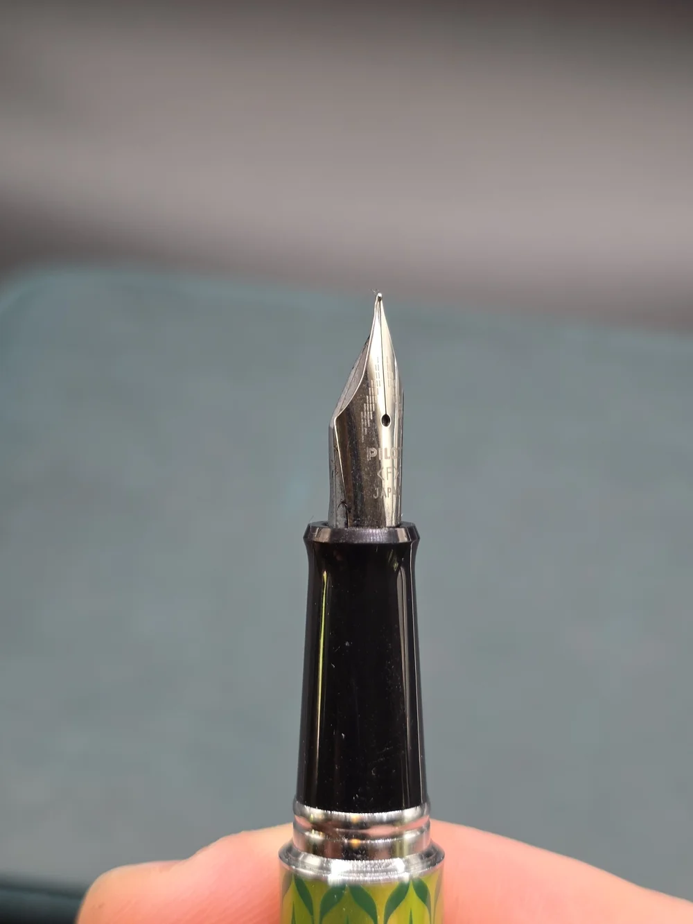 Pilot MR Fountain Pen- Retro Pop - Green - Steel Nib - Fine. With Converter.